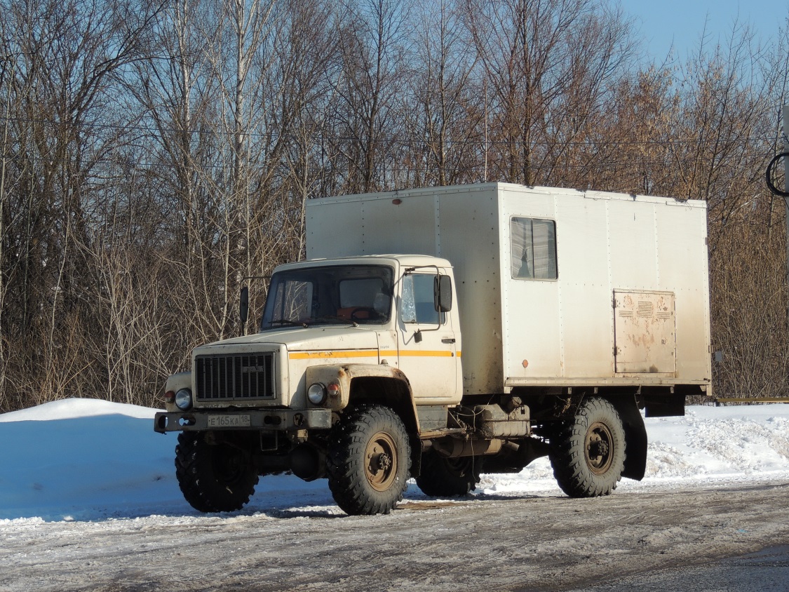 Удмуртия, № Е 165 КА 18 — ГАЗ-3308 «Садко»