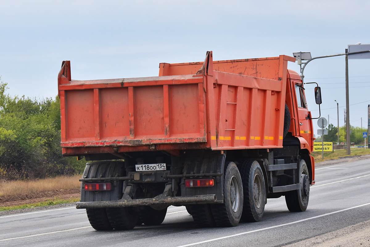 Волгоградская область, № К 118 ОО 134 — КамАЗ-6520 [652000]