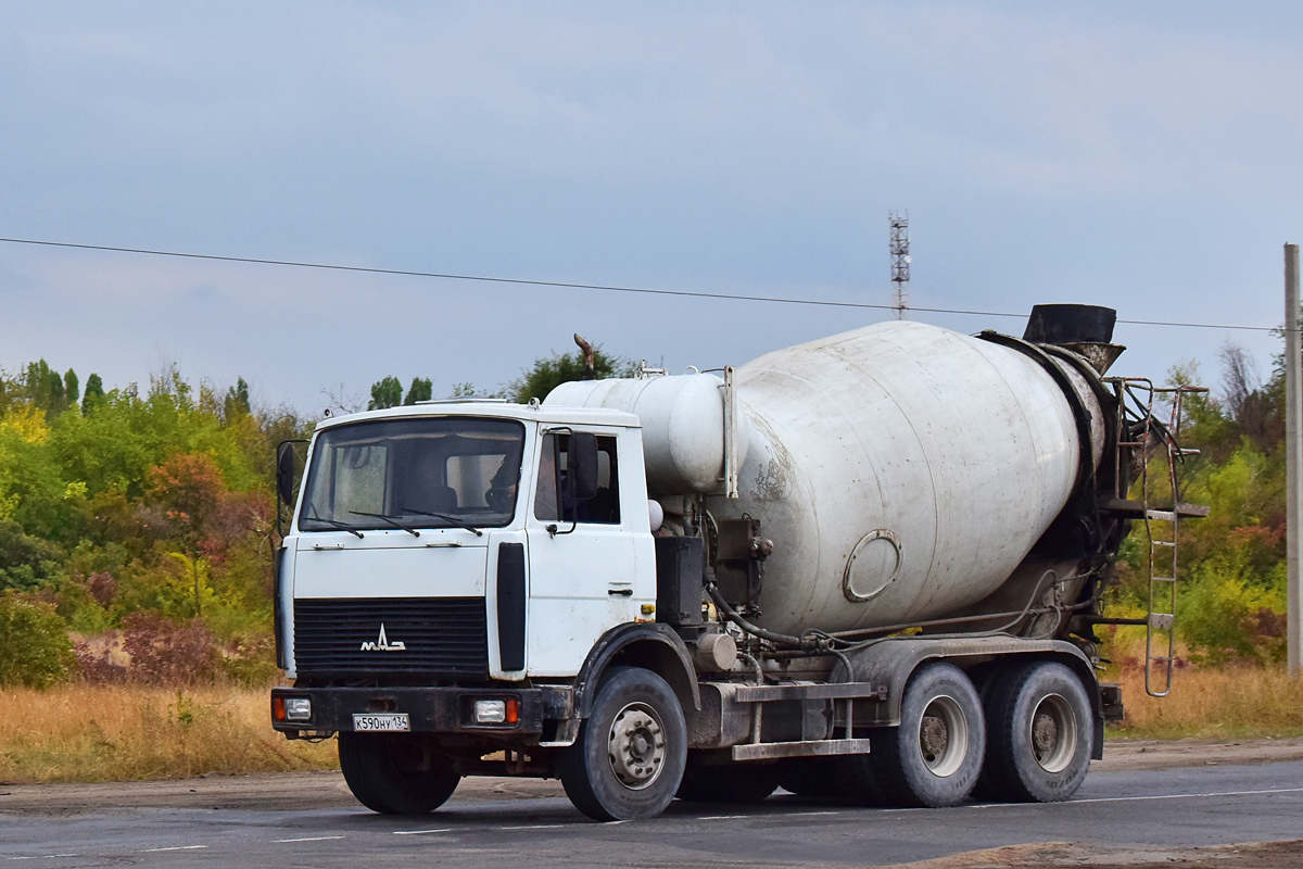 Волгоградская область, № К 590 НУ 134 — МАЗ-5516A5