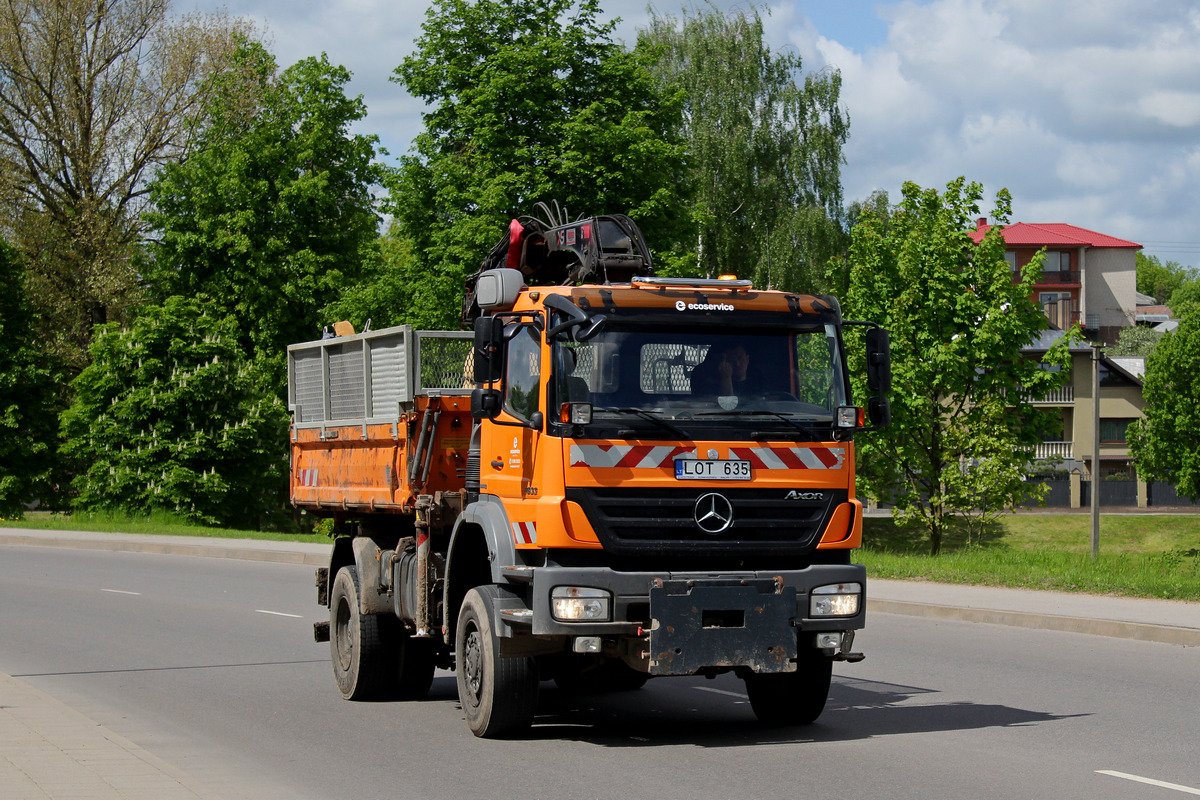 Литва, № LOT 635 — Mercedes-Benz Axor (общ.м)