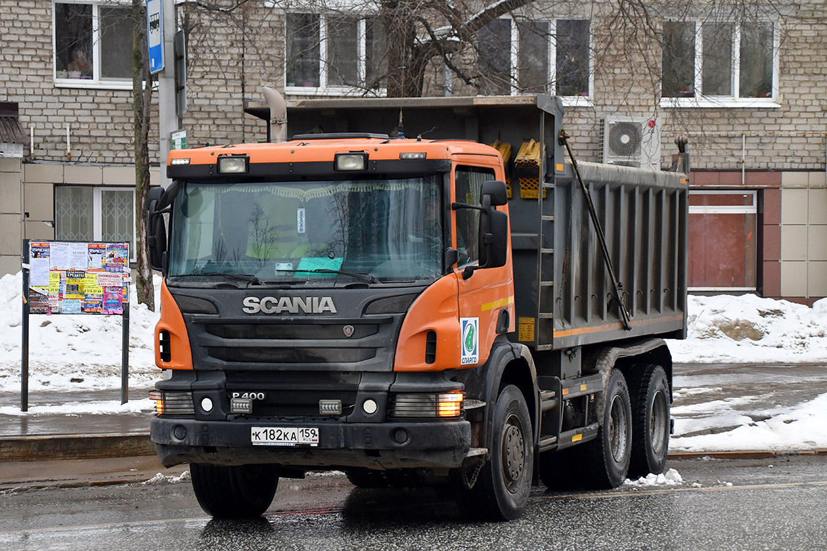 Пермский край, № К 182 КА 159 — Scania ('2004) P400