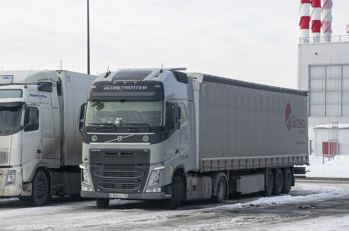 Смоленская область, № С 806 НС 67 — Volvo ('2012) FH.460 [X9P]