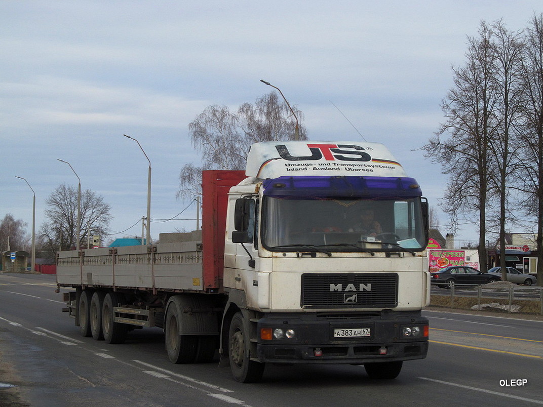 Смоленская область, № А 383 АН 67 — MAN F2000 19.403