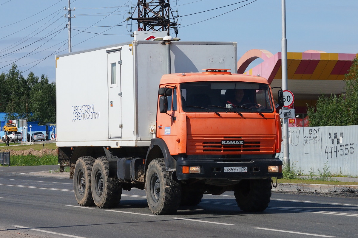 Ханты-Мансийский автоном.округ, № Н 859 УЕ 72 — КамАЗ-43118-10 [43118K]