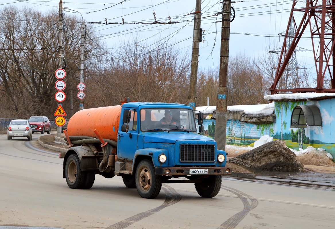 Калужская область, № О 629 УУ 57 — ГАЗ-3307