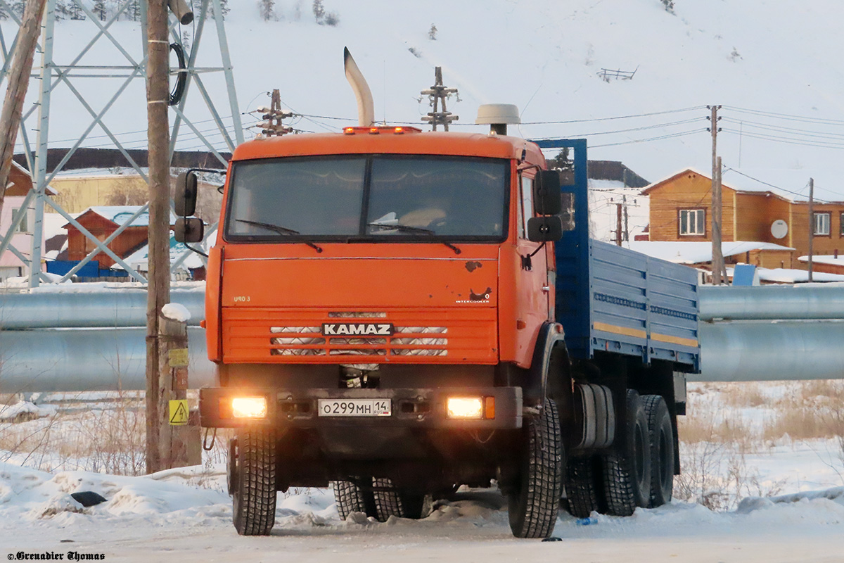 Саха (Якутия), № О 299 МН 14 — КамАЗ-65111 [651110]