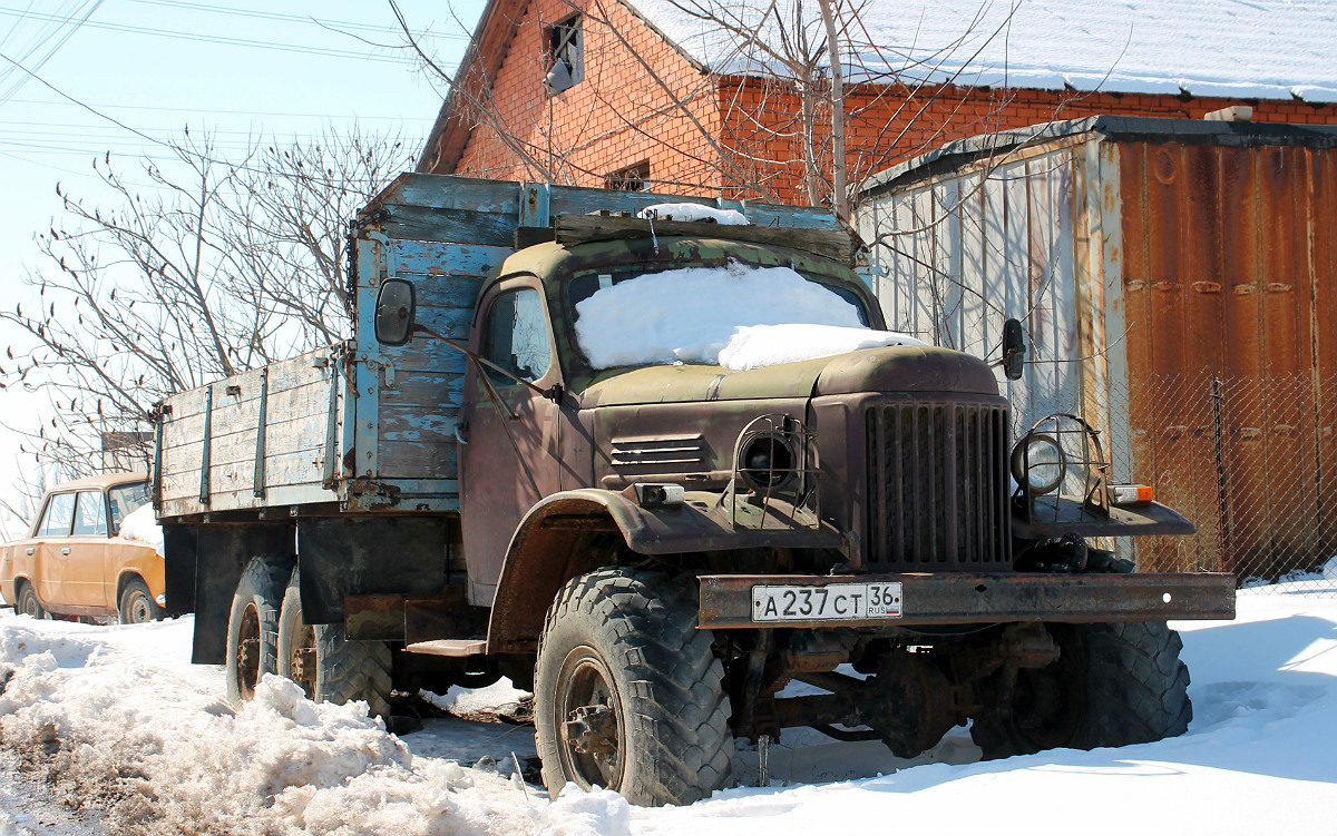 Воронежская область, № А 237 СТ 36 — ЗИЛ-157К