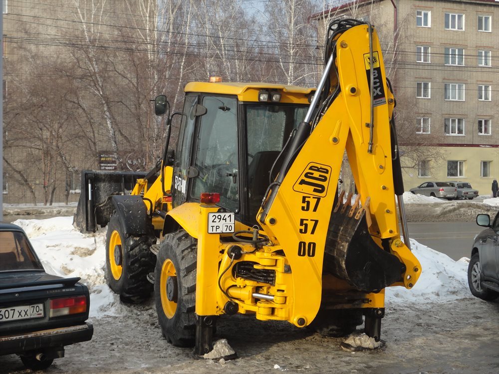 Томская область, № 2941 ТР 70 — JCB 3CX