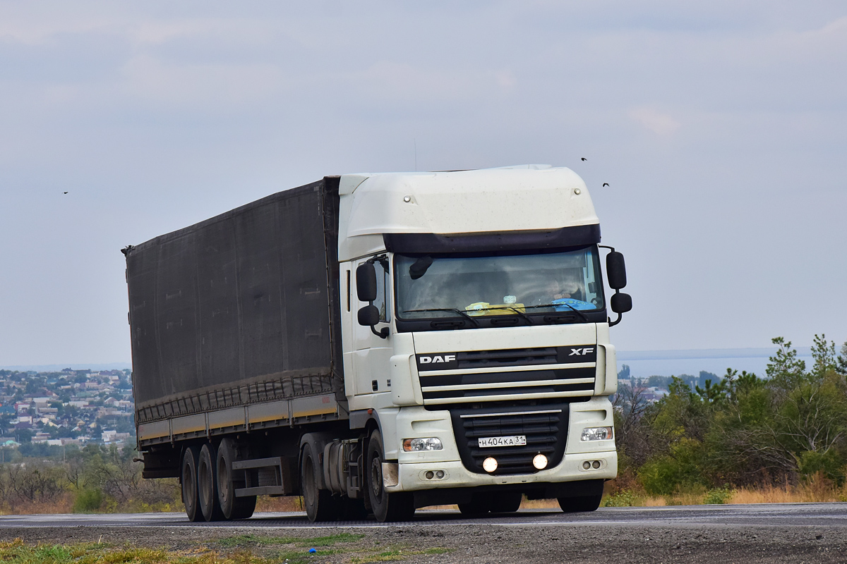 Пензенская область, № Н 404 КА 31 — DAF XF105 FT