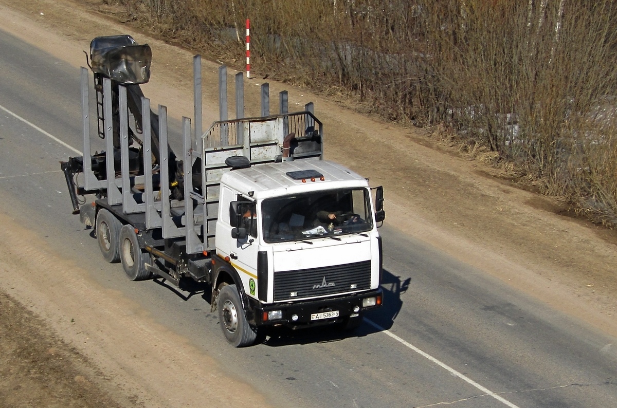 Могилёвская область, № АІ 5363-6 — МАЗ-6312 (общая модель)