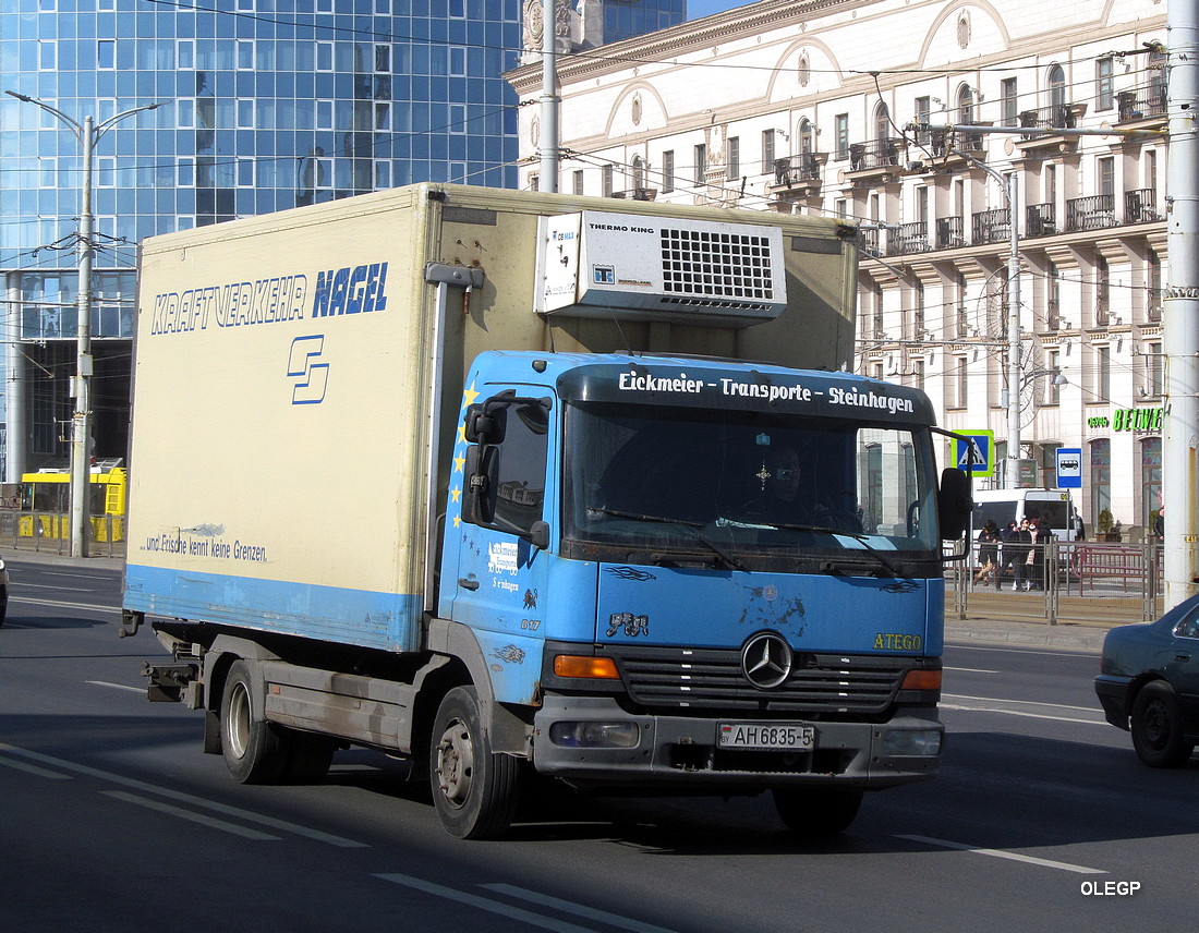 Минская область, № АН 6835-5 — Mercedes-Benz Atego 817