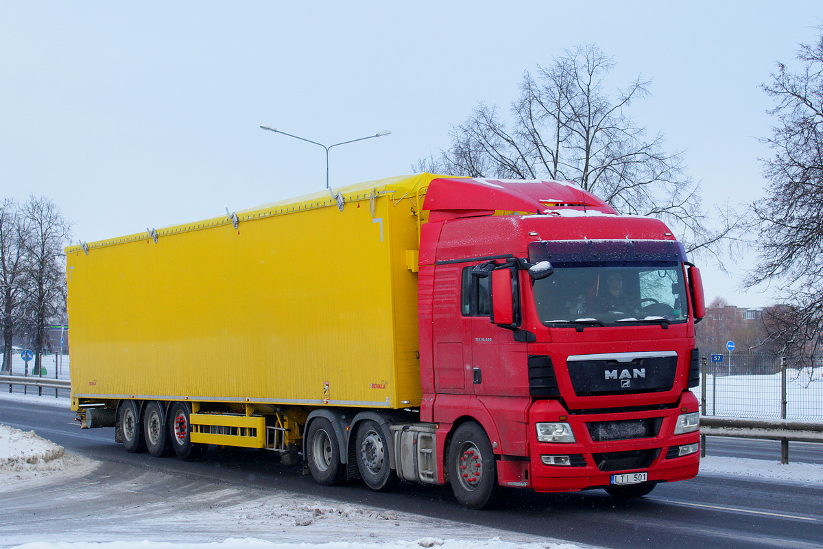 Литва, № LTI 501 — MAN TGX ('2007) 26.440