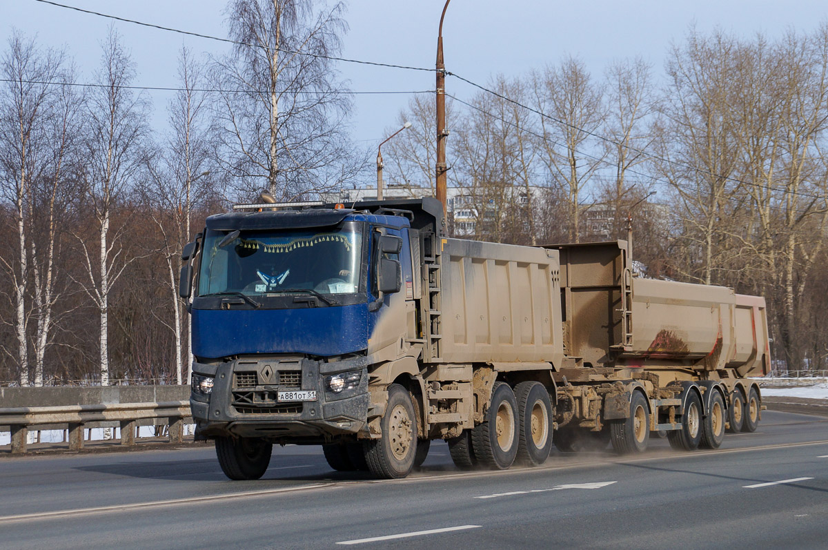 Мурманская область, № А 881 ОТ 51 — Renault K-Series