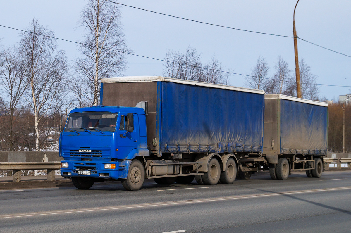 Архангельская область, № Р 145 ЕР 198 — КамАЗ-65117-62