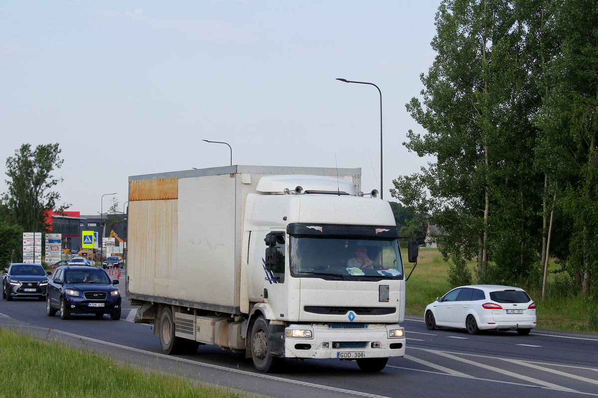 Литва, № GOD 308 — Renault Premium ('1996)