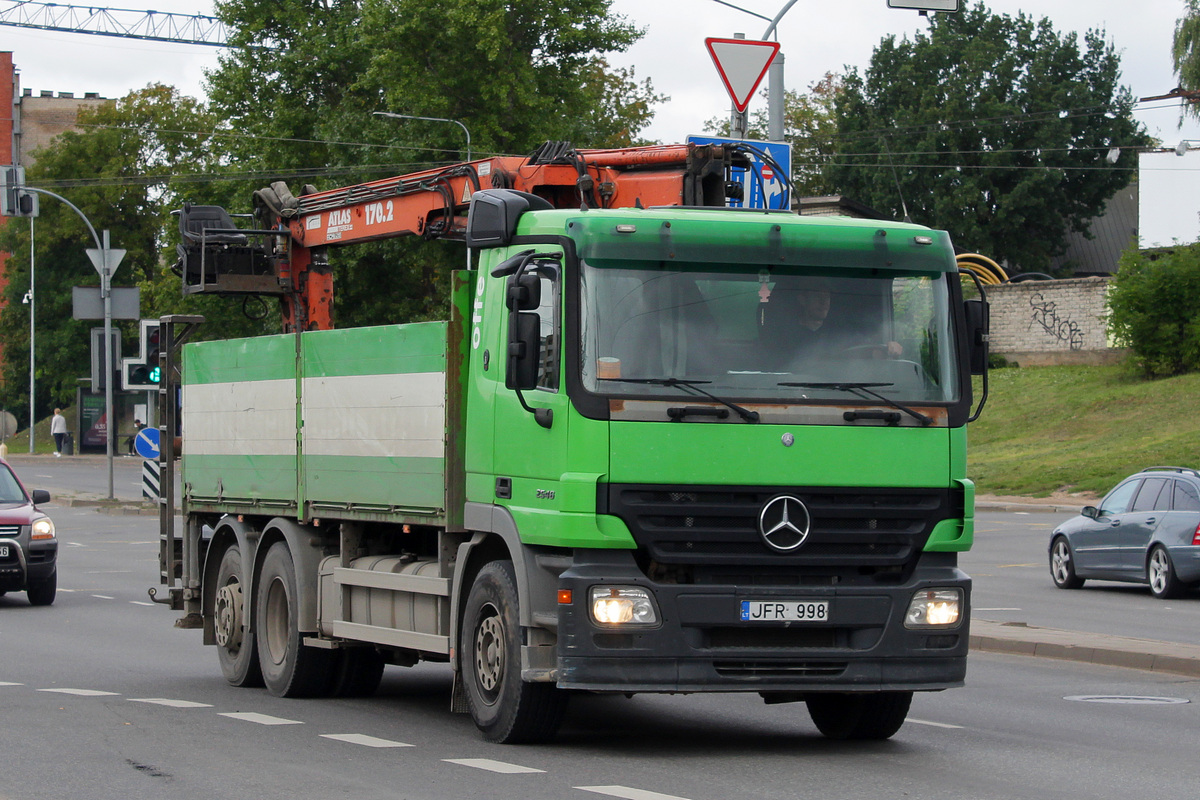 Литва, № JFR 998 — Mercedes-Benz Actros ('2003) 2546