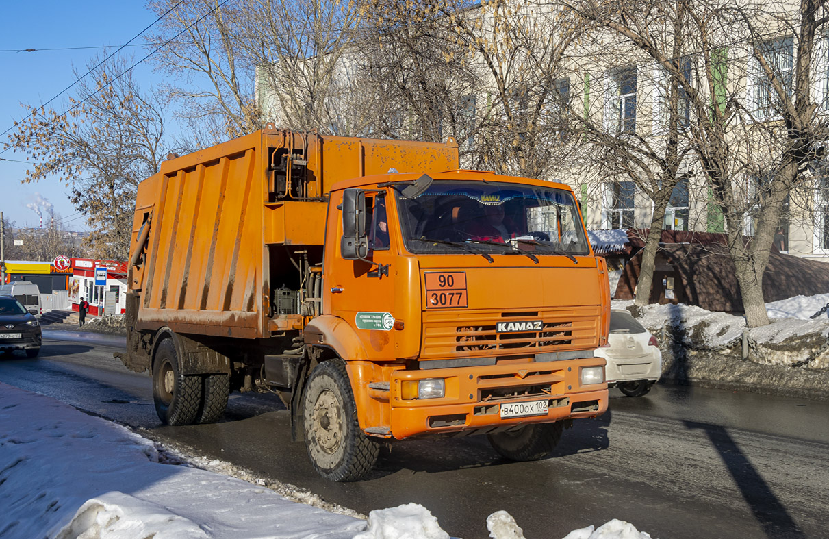 Башкортостан, № В 400 ОХ 102 — КамАЗ-53605-62