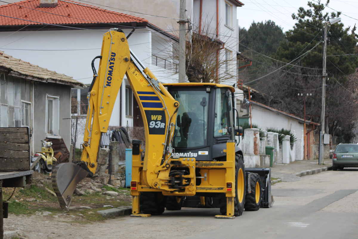 Болгария, № (BG) U/N ST 0004 — Komatsu WB93