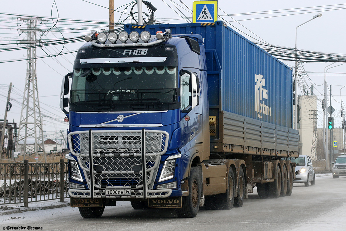 Саха (Якутия), № Т 006 КЕ 14 — Volvo ('2012) FH16.600