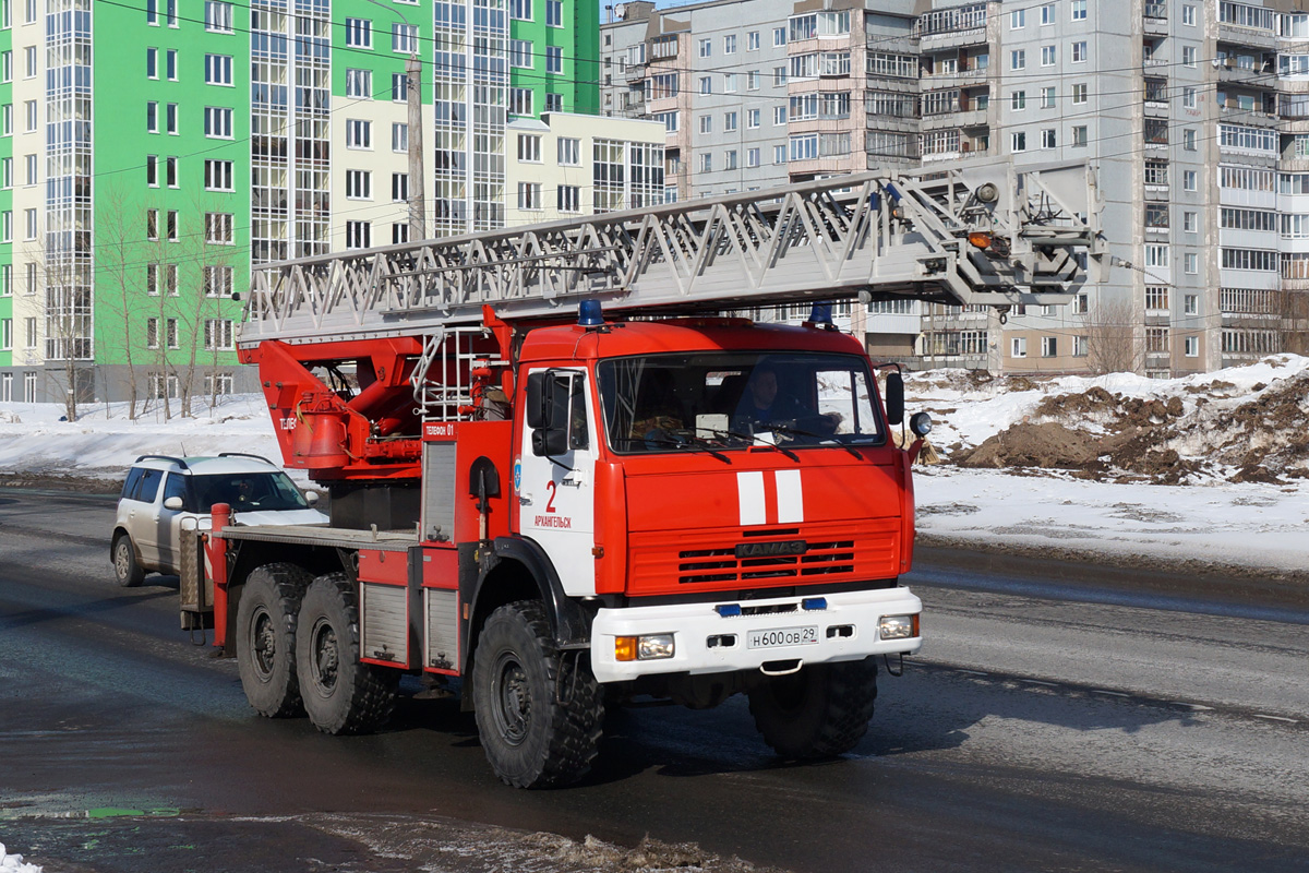 Архангельская область, № Н 600 ОВ 29 — КамАЗ-43114-15 [43114R]