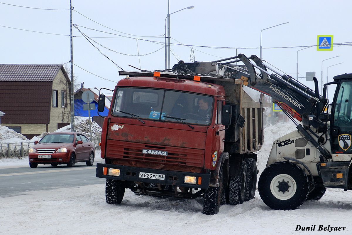 Ненецкий автономный округ, № А 823 ЕЕ 83 — КамАЗ-65115-02 [65115C]