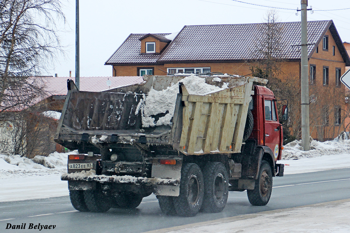 Ненецкий автономный округ, № А 823 ЕЕ 83 — КамАЗ-65115-02 [65115C]