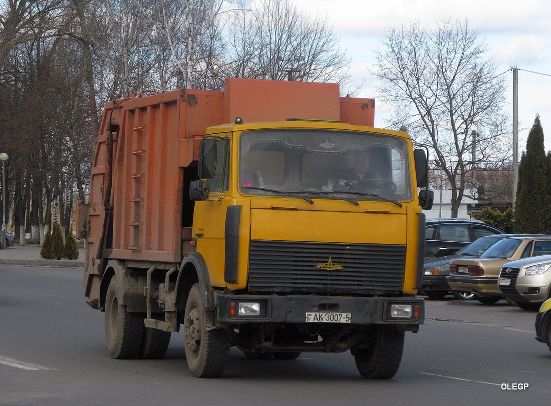 Минская область, № АК 3007-5 — МАЗ-5337 (общая модель)