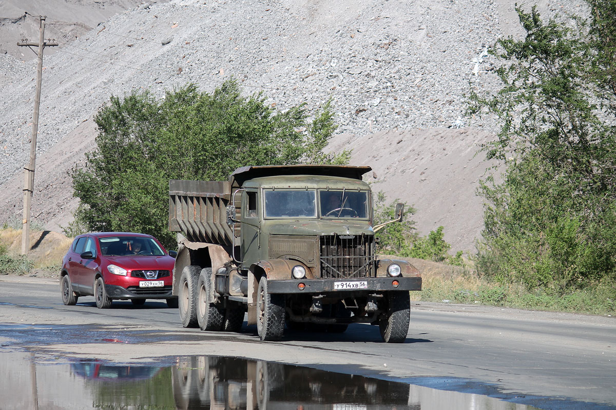 Оренбургская область, № У 914 ХВ 56 — КрАЗ-256Б1