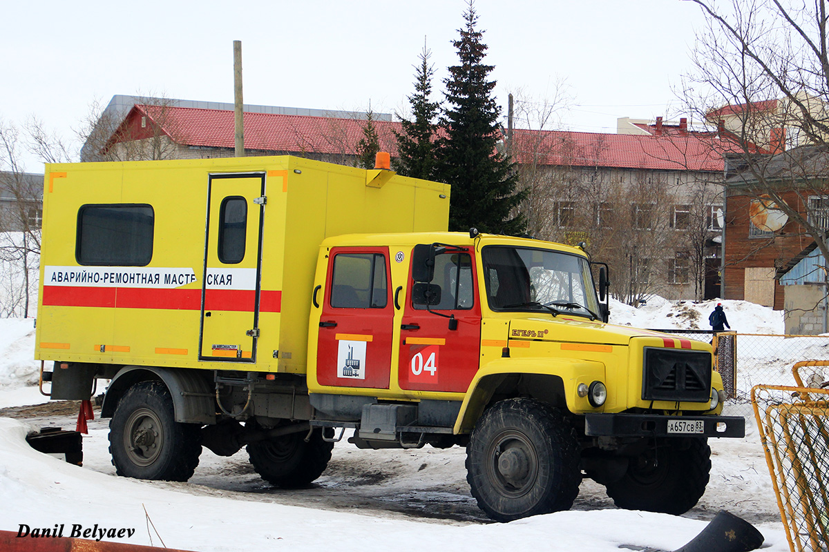 Ненецкий автономный округ, № А 657 СВ 83 — ГАЗ-33088 «Садко»