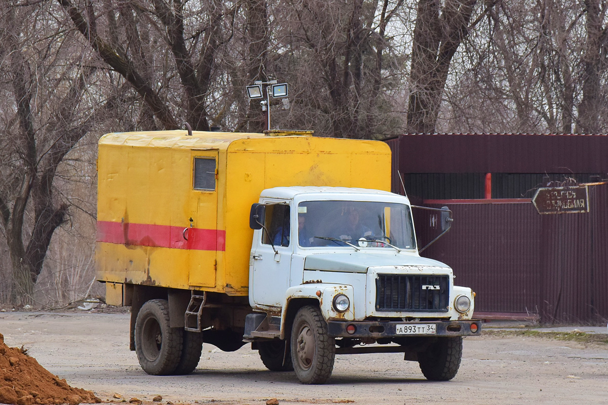 Волгоградская область, № А 893 ТТ 34 — ГАЗ-3307 [X5P]