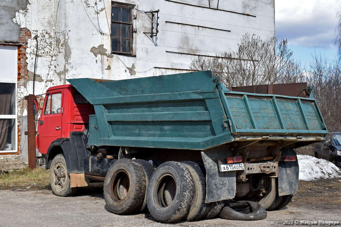 Рязанская область, № А 615 КО 62 — КамАЗ-55111 (общая модель)