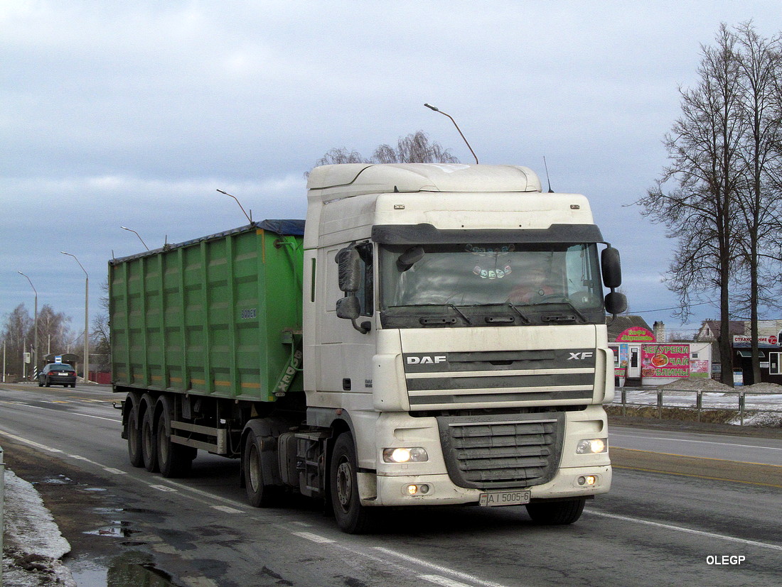 Могилёвская область, № АІ 5005-6 — DAF XF105 FT