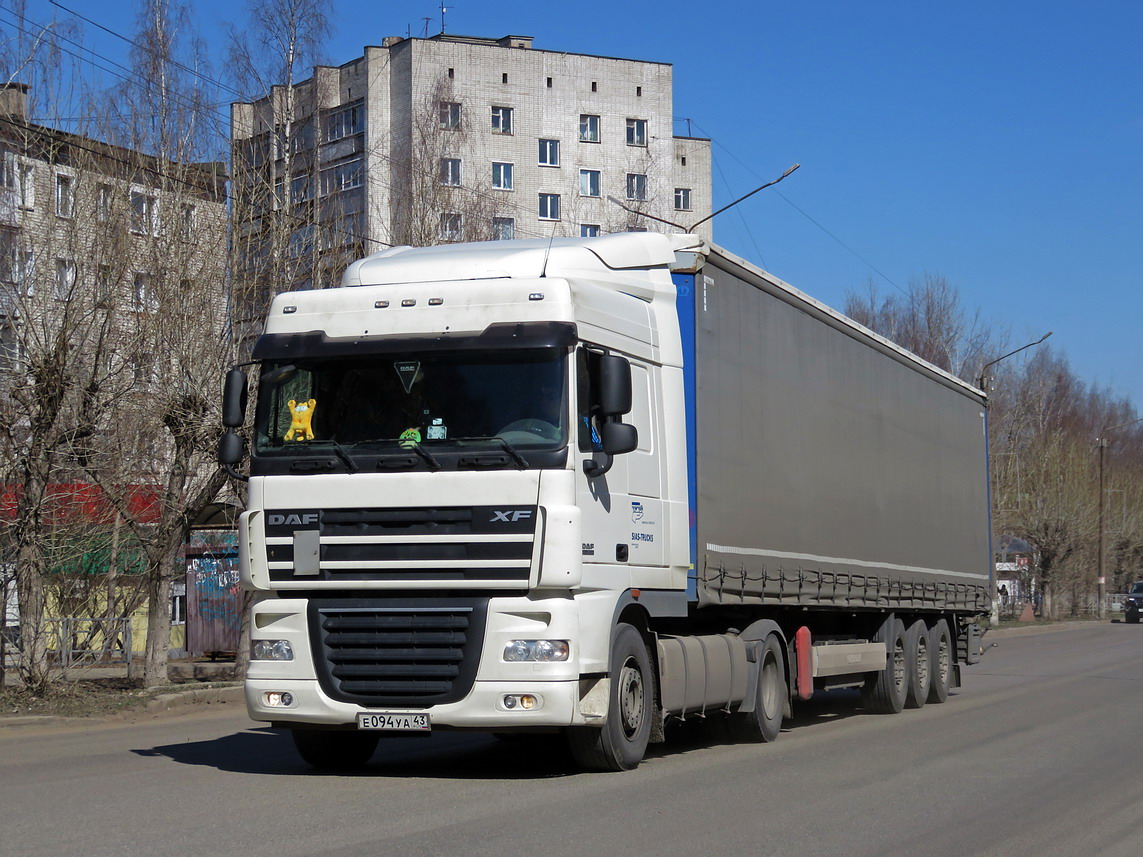 Кировская область, № Е 094 УА 43 — DAF XF105 FT