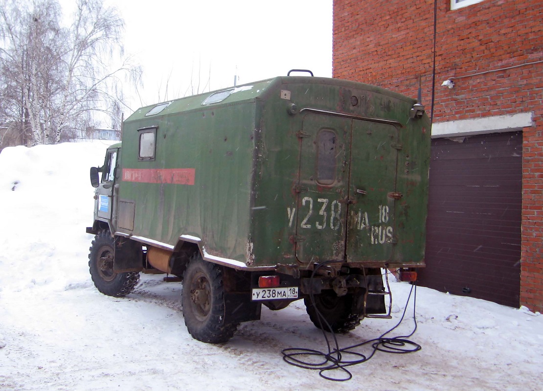 Удмуртия, № У 238 МА 18 — ГАЗ-66 (общая модель)