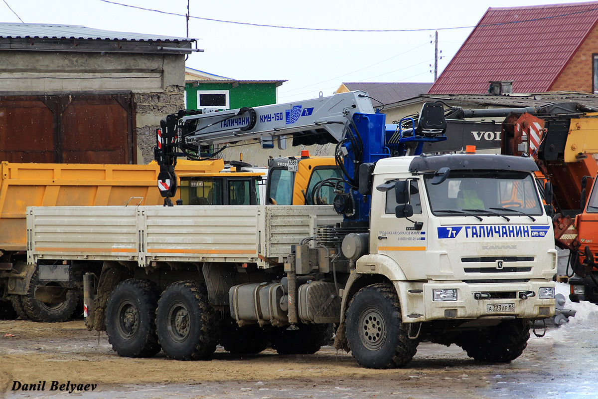 Ненецкий автономный округ, № А 723 АР 83 — КамАЗ-43118 (общая модель)