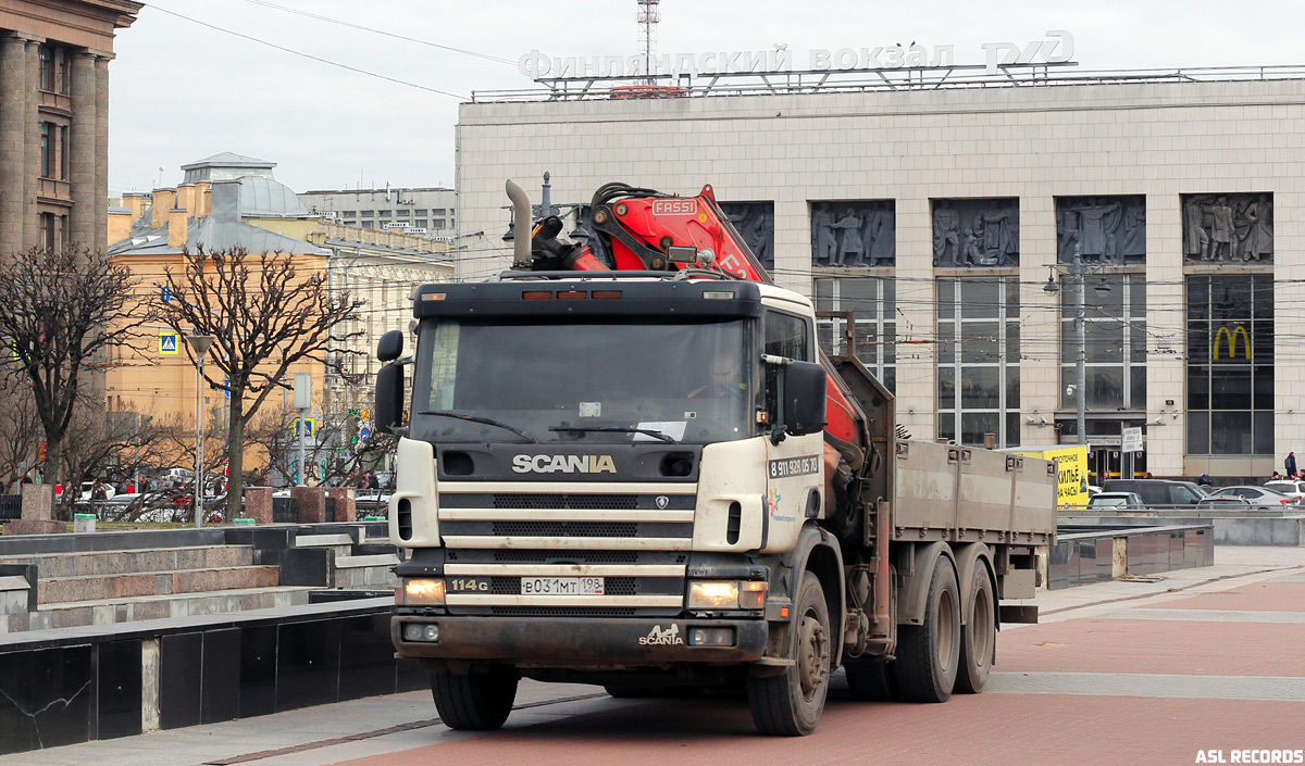 Санкт-Петербург, № В 031 МТ 198 — Scania ('1996) P114G