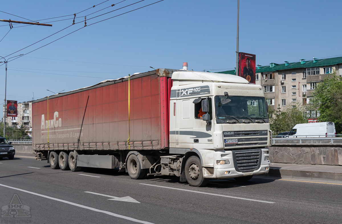 Польша, № WPZ 50104 — DAF XF105 FT