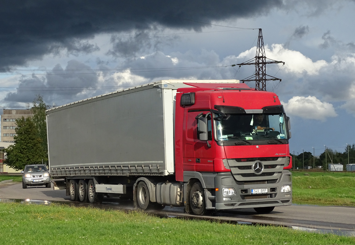 Эстония, № 549 BRF — Mercedes-Benz Actros ('2009) 1844