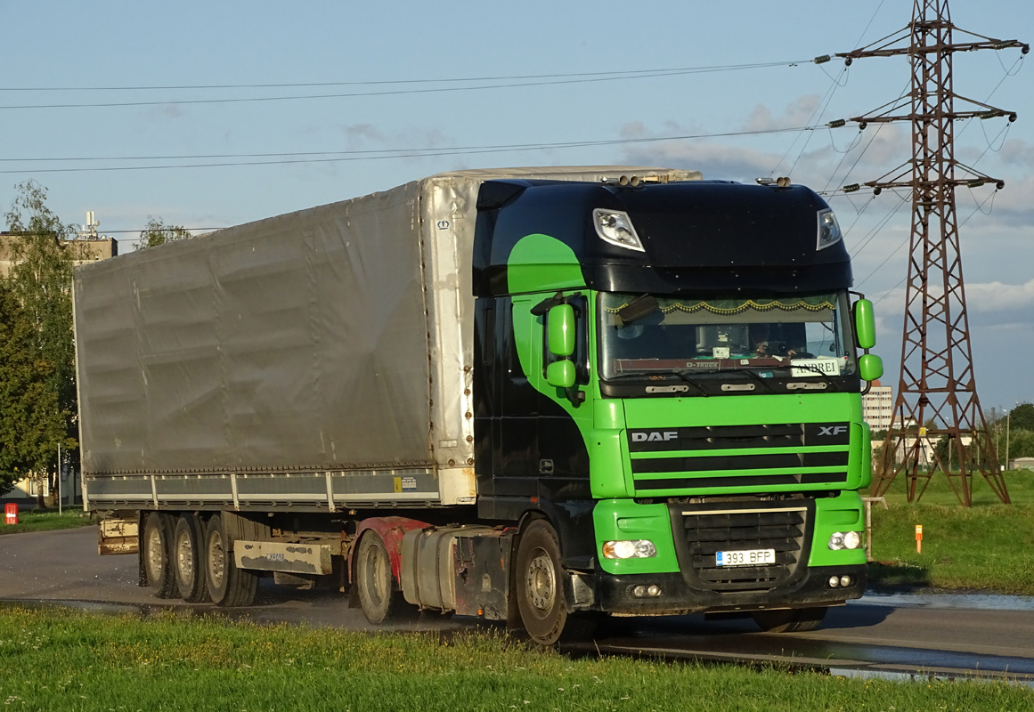 Эстония, № 393 BFP — DAF XF105 FT