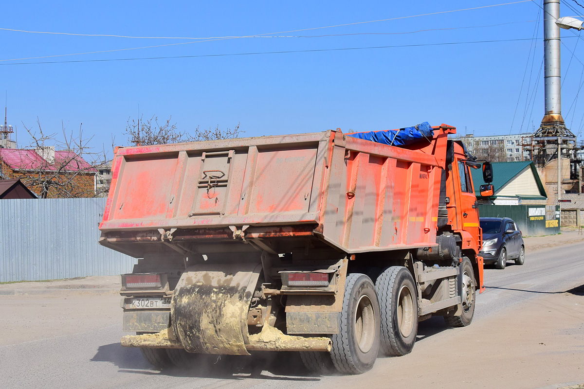 Волгоградская область, № К 302 ВТ 134 — КамАЗ-65115-50