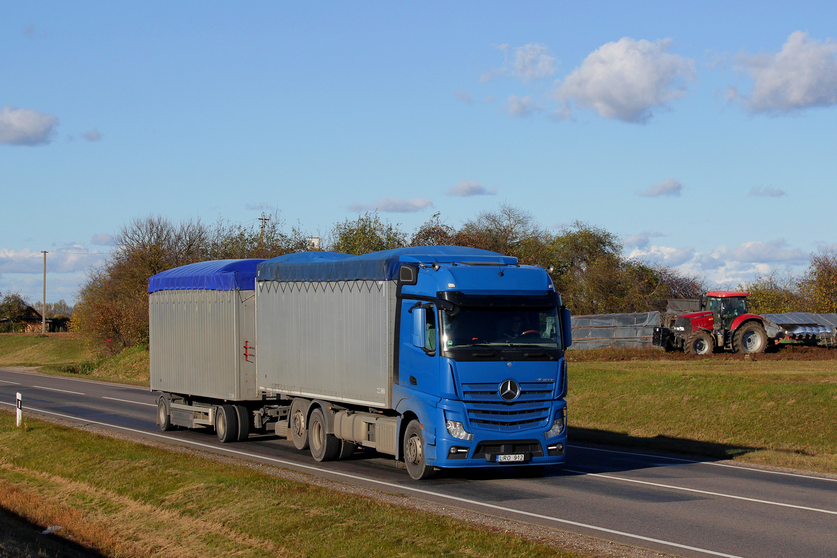 Литва, № LRO 912 — Mercedes-Benz Actros ('2011)