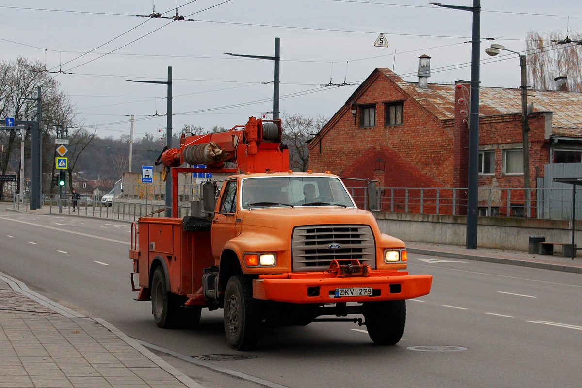 Литва, № ZKV 279 — Ford F-700