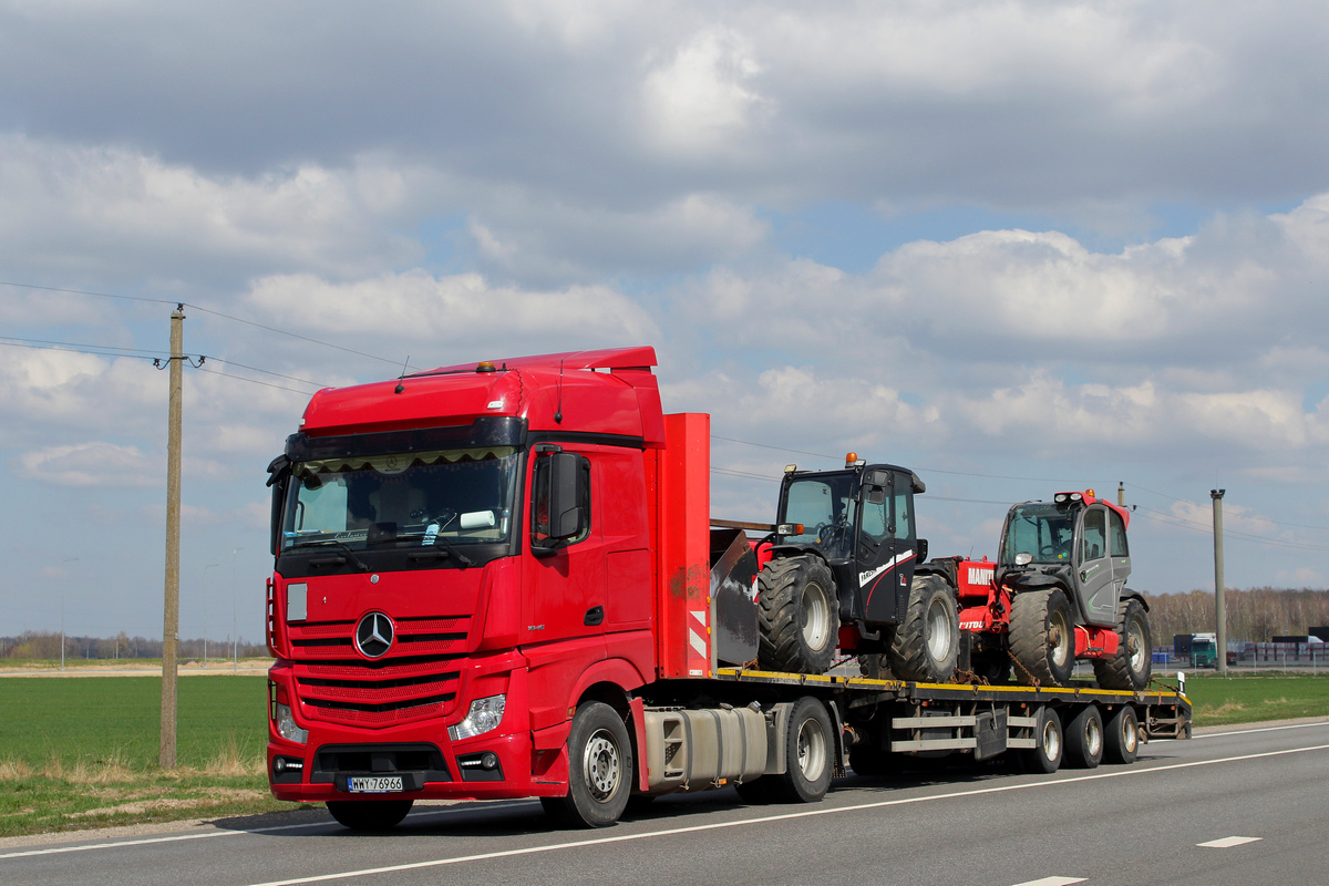 Польша, № WWY 76966 — Mercedes-Benz Actros ('2011) 1845