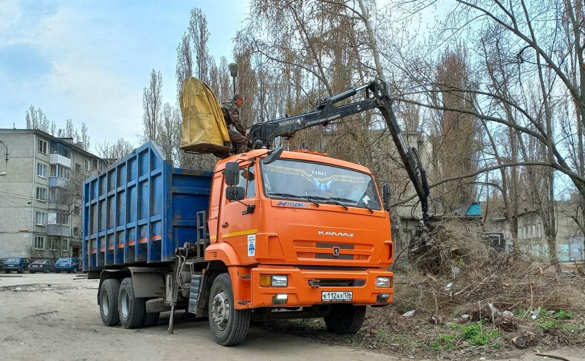 Воронежская область, № К 112 АХ 136 — КамАЗ-65115-42