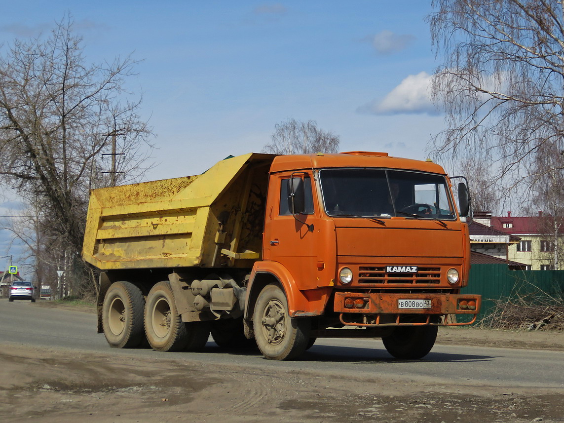 Кировская область, № В 808 ВО 43 — КамАЗ-55111 [551110]