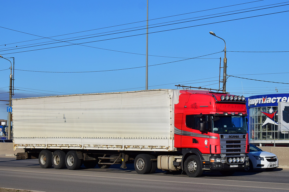 Ставропольский край, № А 736 ХО 123 — Scania ('2004, общая модель)