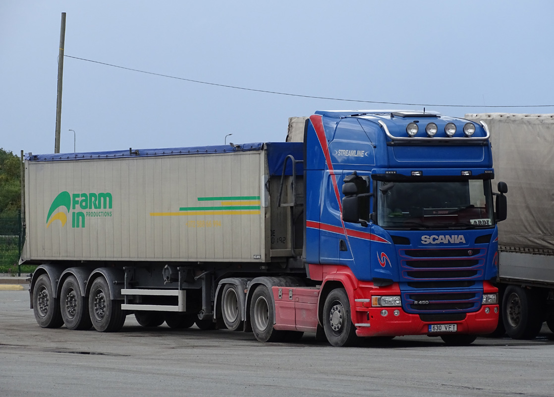 Эстония, № 630 VFT — Scania ('2013) R450