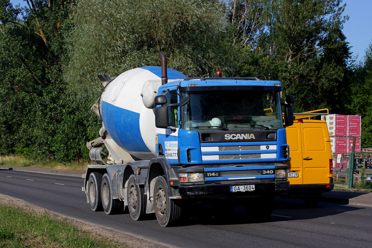 Латвия, № GA-3604 — Scania ('1996) P114C