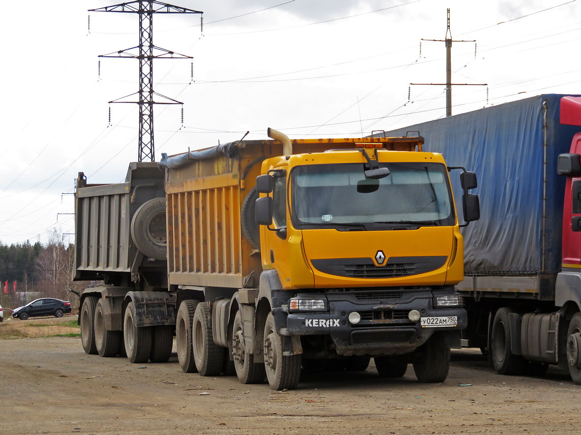 Кировская область, № У 022 АМ 750 — Renault Kerax