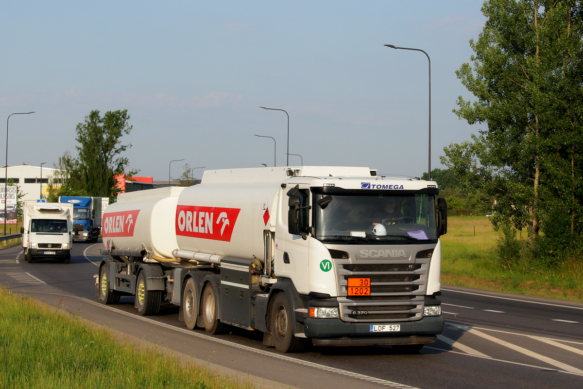 Литва, № LOF 527 — Scania ('2013, общая модель)